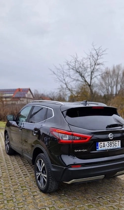 Nissan Qashqai cena 72500 przebieg: 99860, rok produkcji 2019 z Sopot małe 79